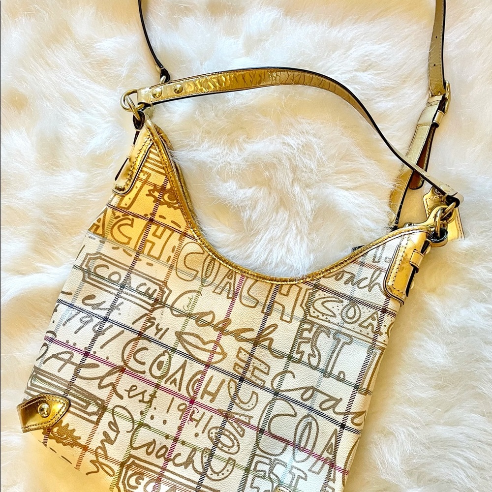 Coach Poppy large purse crossbody